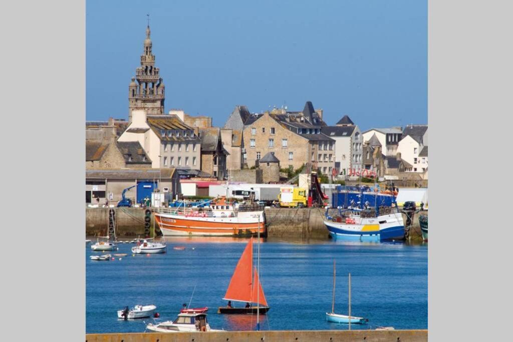 Kermaravel, Le Petit Manoir En Bord De Mer. サン・ポル・ド・レオン エクステリア 写真